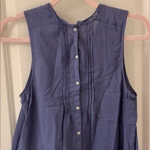 Abercrombie blue lace shirt